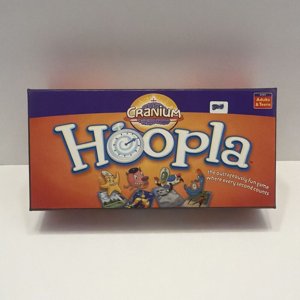 2002-2004 Cranium HOOPLA Fun Card Game (A) For 2+ Players Ages Teens & Adults